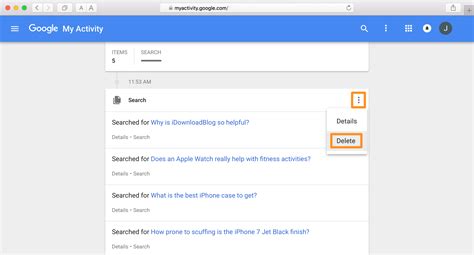 welcome to my activity google|my activity history delete.